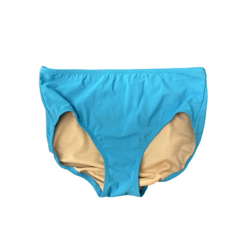Turquoise blue high cut bikini - blue,
