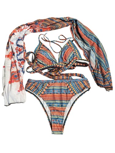 Three piece high waisted - piece,